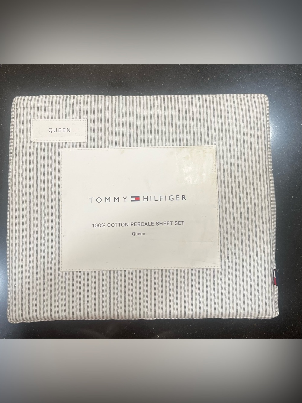 Tommy Hilfiger Ithaca Queen Cotton Percale Sheet Set